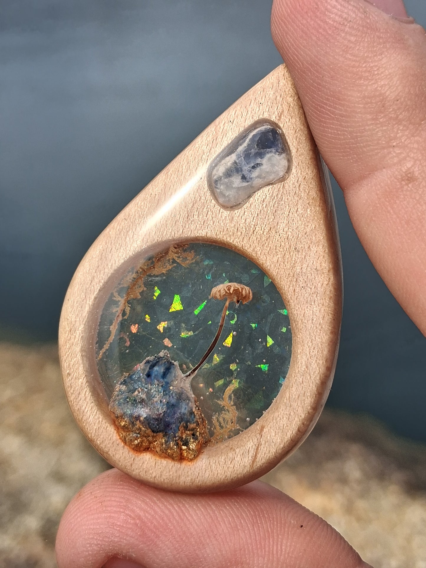 Echo of the Forest (Resin Pendant)