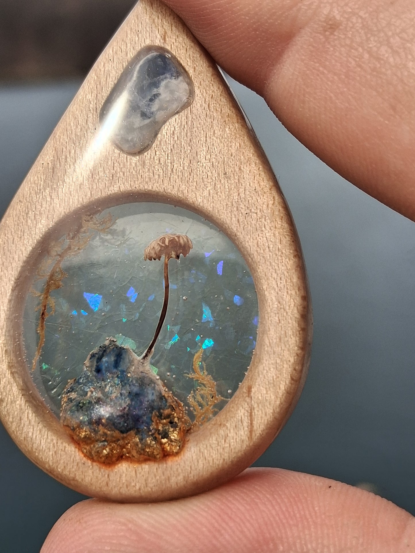 Echo of the Forest (Resin Pendant)