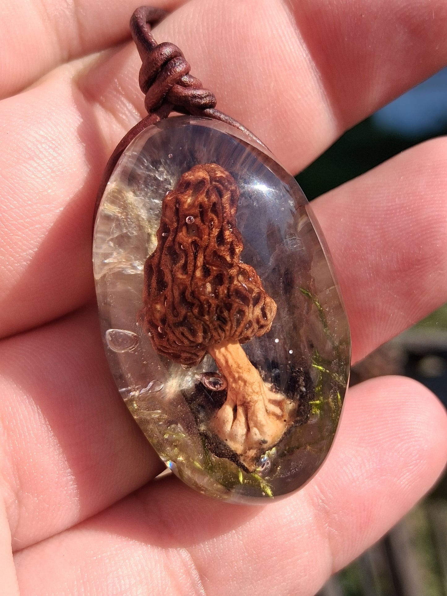 ✨ Couples Morel and Moss Pendants ✨