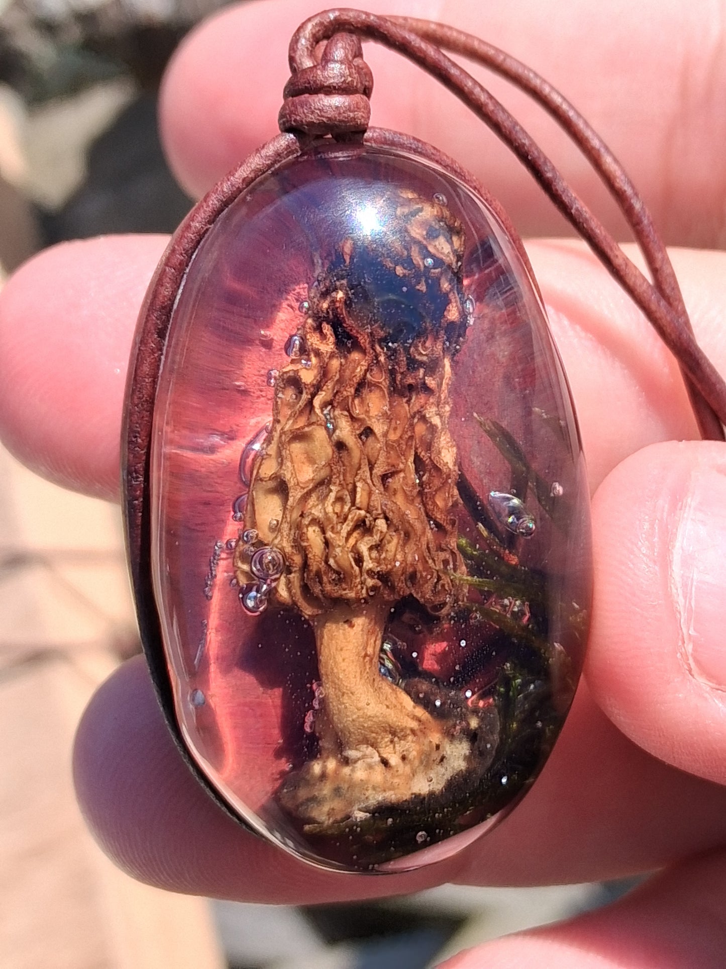 ✨ Couples Morel and Moss Pendants ✨