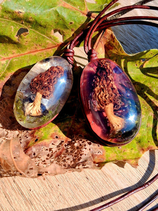 ✨ Couples Morel and Moss Pendants ✨